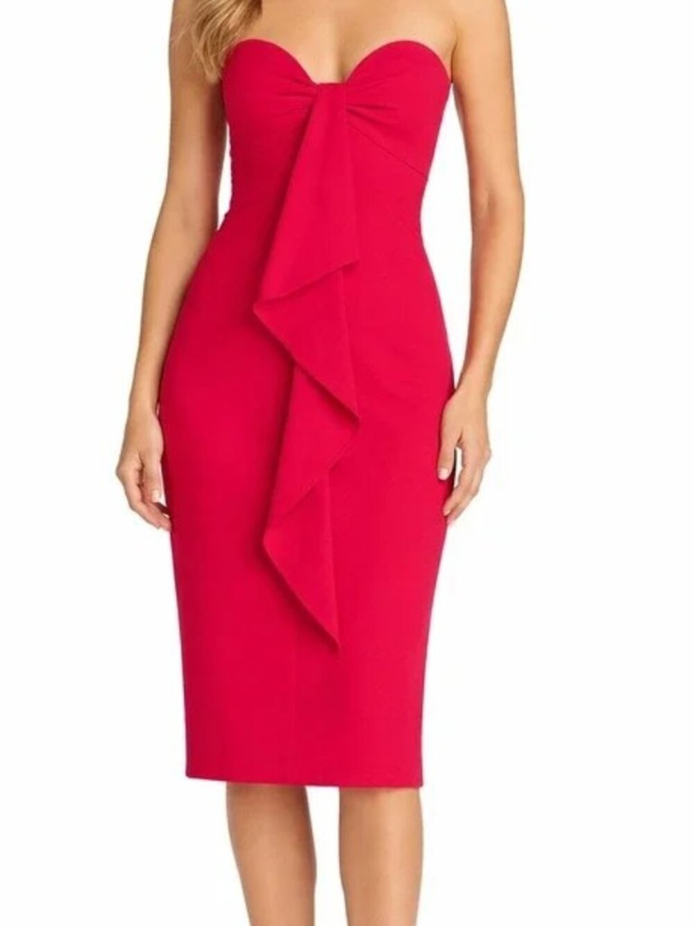 BCBGMaxAzria Strapless Sheath Dress Size 4